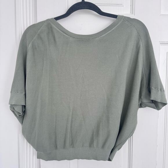 Ba&sh Basem Sweater Sage Green - Picture 5 of 7